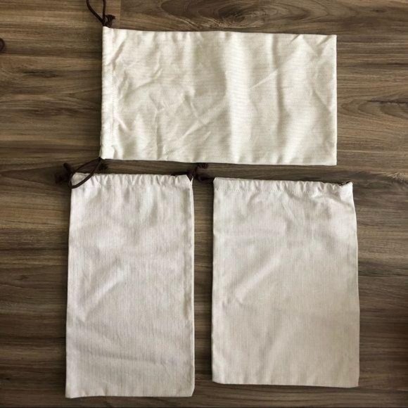 Hermes Toiletry Travel Bag Set of 5 Logo Canvas - Picture 5 of 8